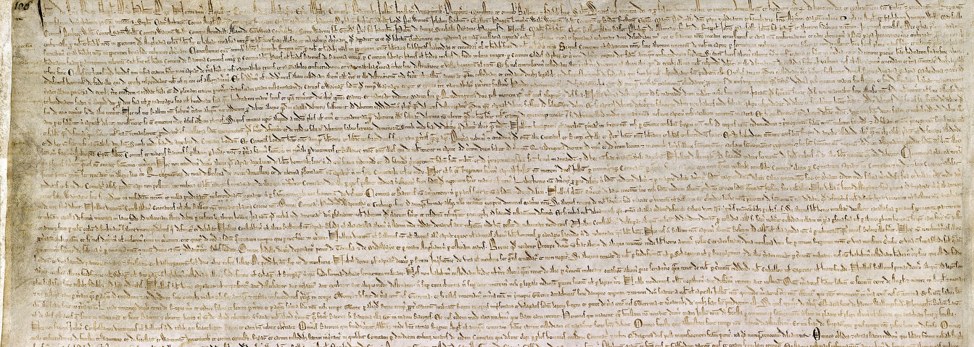Picture of the Magna Carta