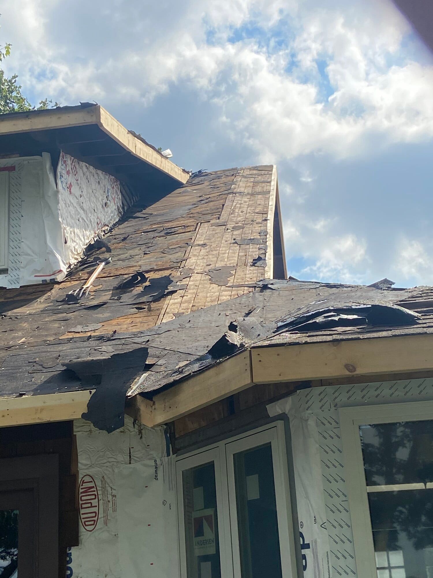 Damaged House Roof | White Bear Lake, MN | Bruggeman Exteriors
