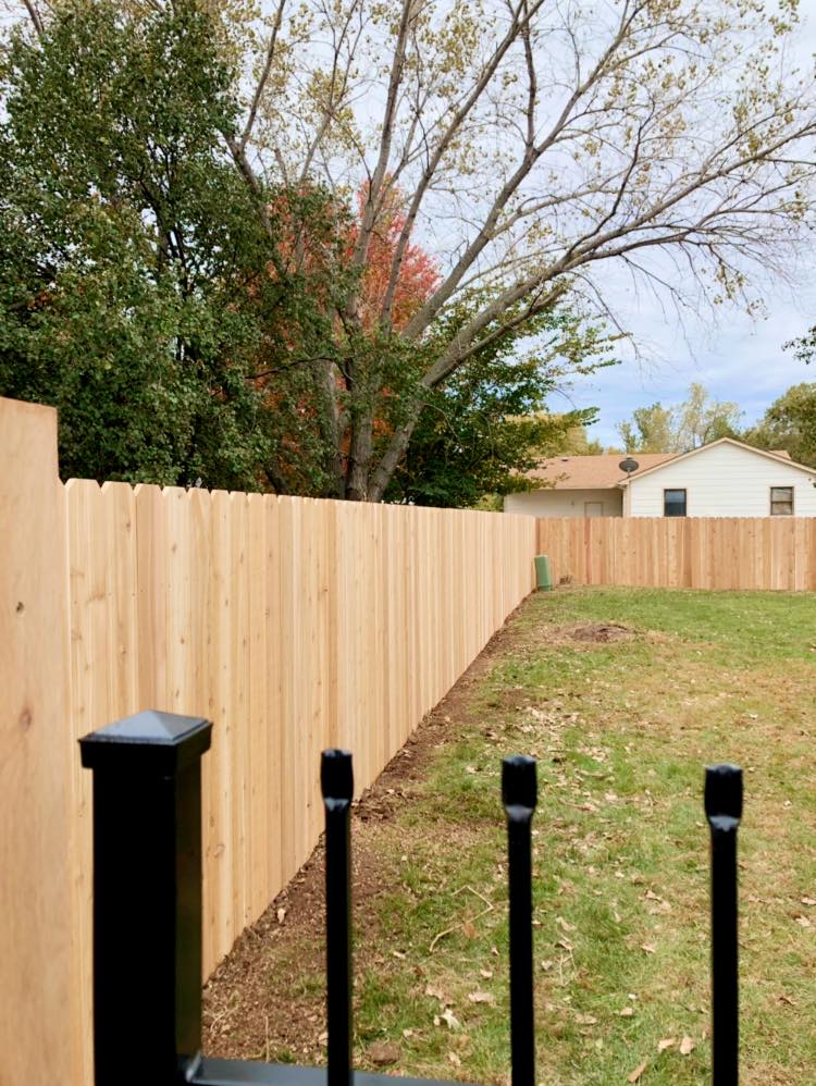 New Fence — Cheney, KS — Flint Rock Construction