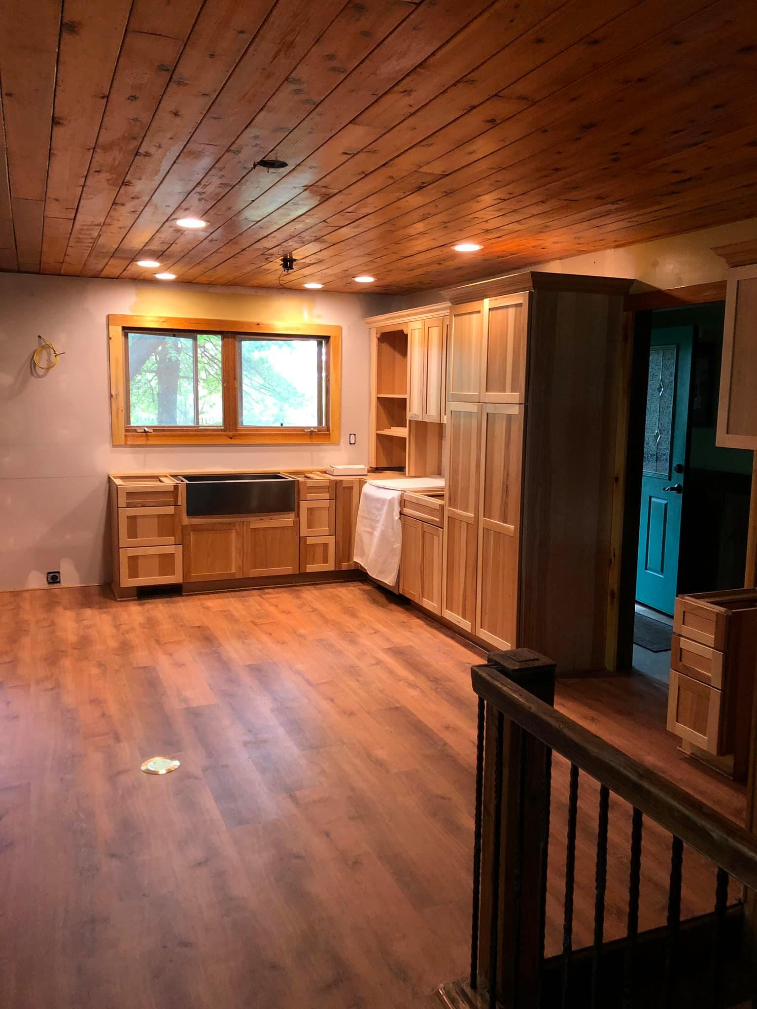 Interior Improvement — Cheney, KS — Flint Rock Construction