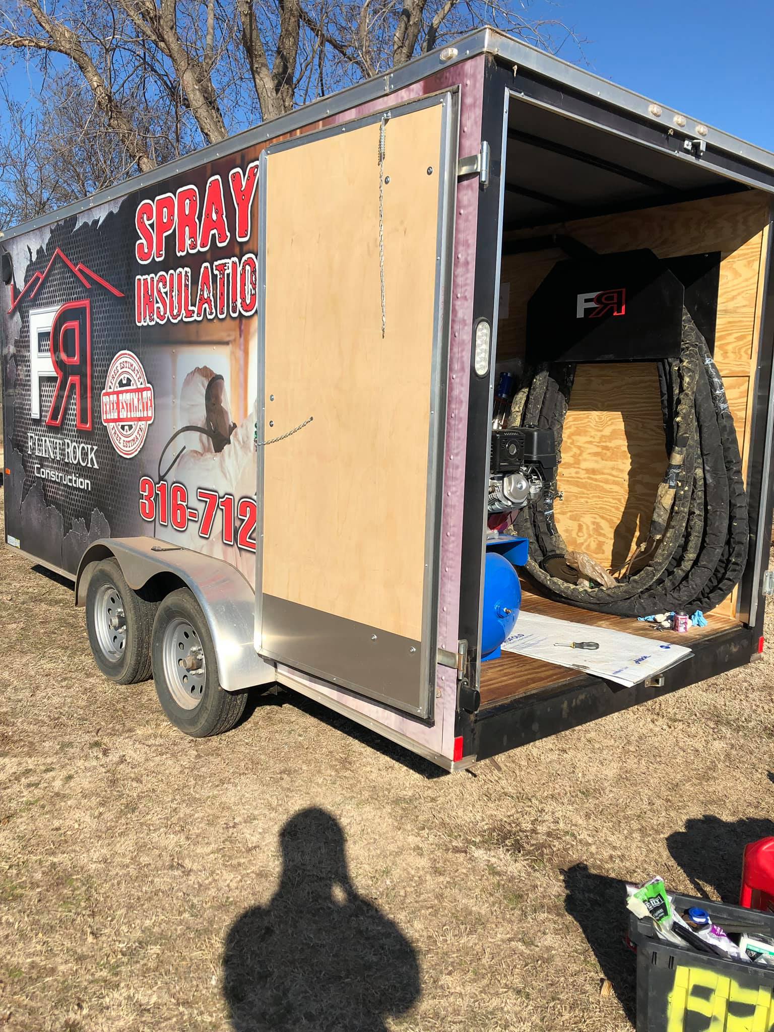 Insulation — Cheney, KS — Flint Rock Construction