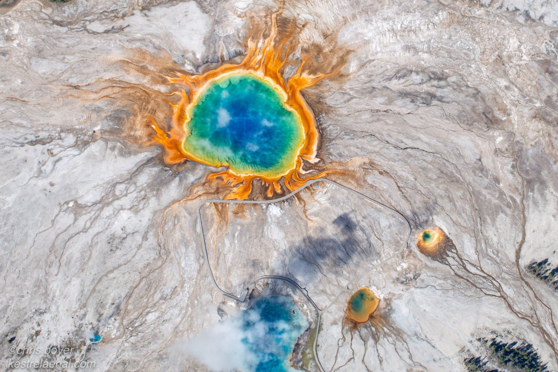 Grand Prismatic Spring #2, Yellowstone National Park, Wyoming