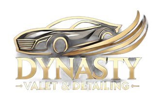 Gold and silver car logo for 