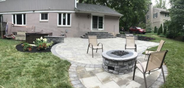 Clean Garden With Chairs — New Castle, DE — Ayala Landscaping