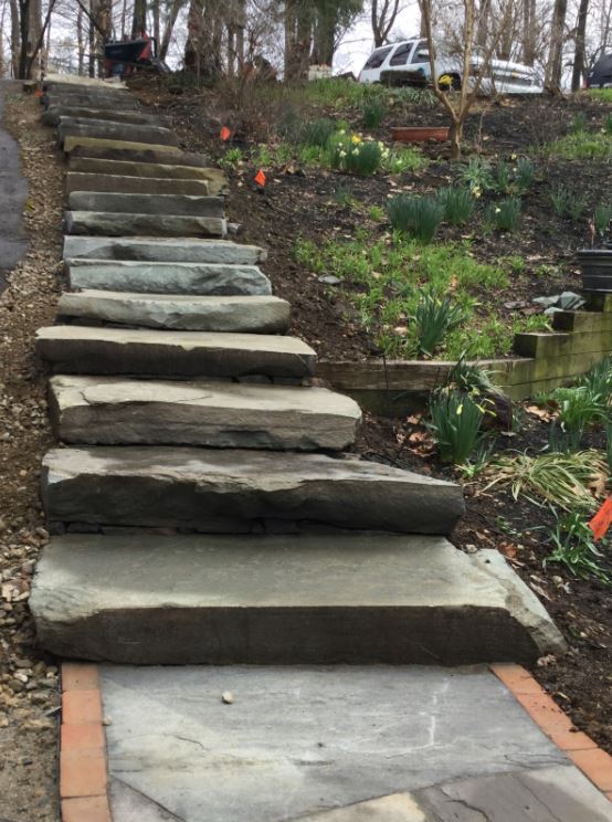 Hard Stairs — New Castle, DE — Ayala Landscaping