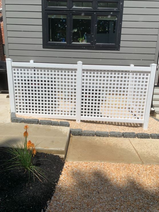 White Fence — New Castle, DE — Ayala Landscaping