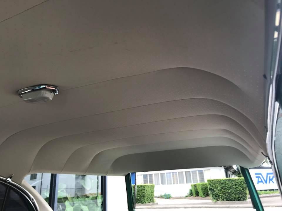 The Ceiling of a Car With a Light on It — Currumbin Trimmers In Murwillumbah, NSW