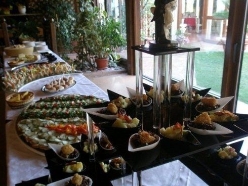 buffet di matrimonio