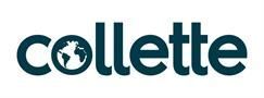 A logo for collette with a globe on it.