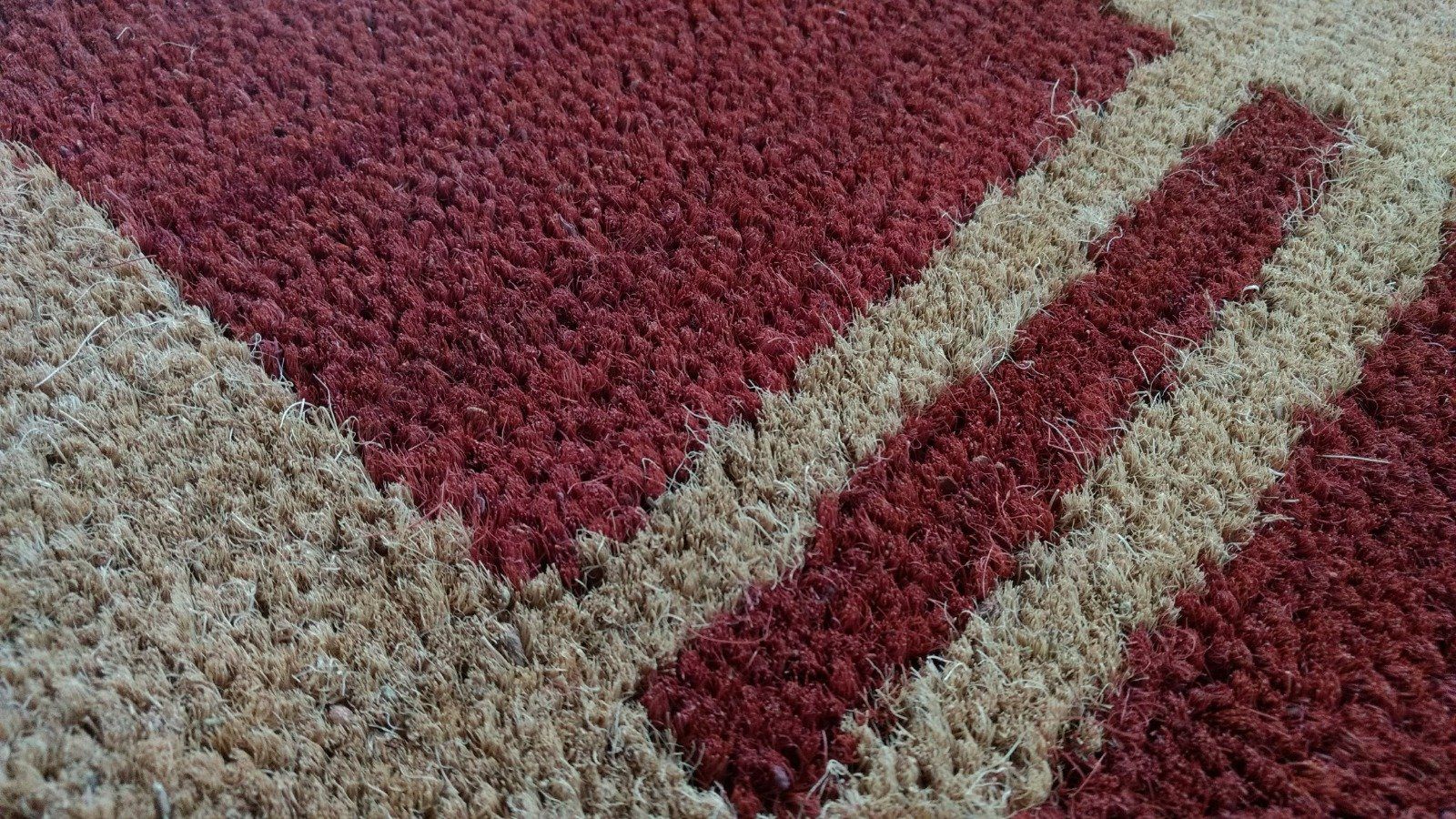 tappeto personalizzato in cocco