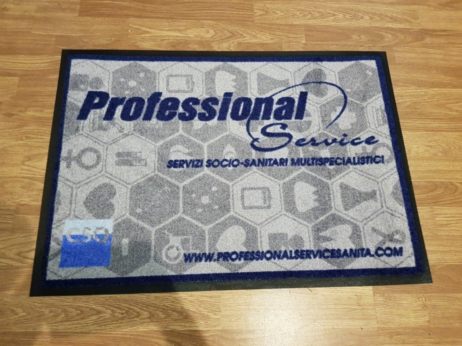 tappeto personalizzato con stampa