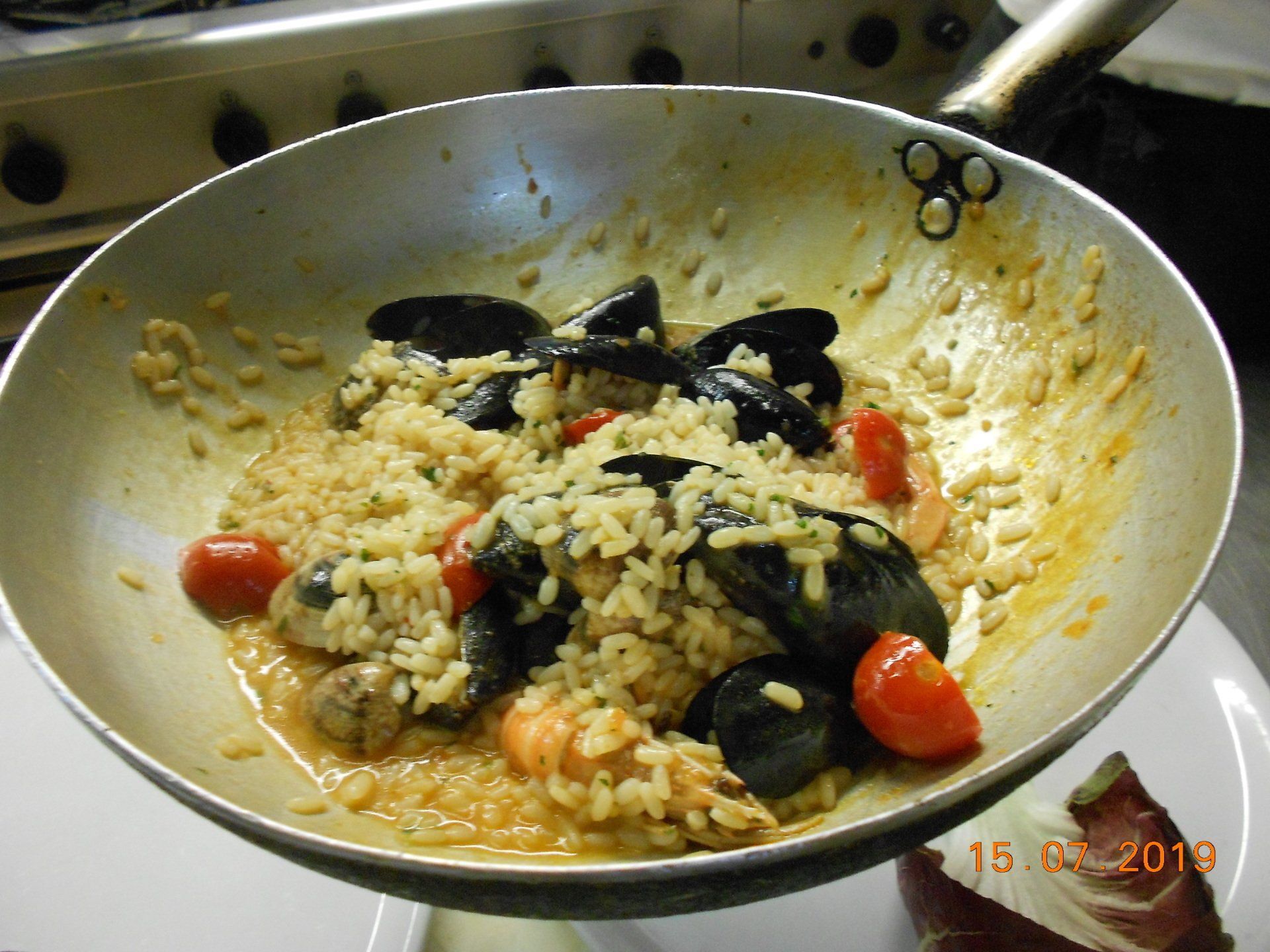 Risotto pescatora