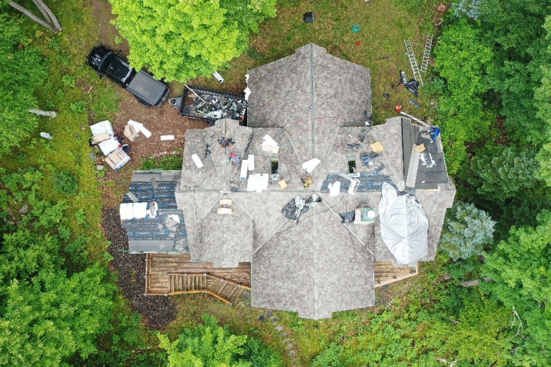 Stunning Cabin Roof Refresh -Hayward WI