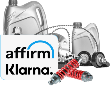 A sign that says affirm klarna on it | The Garage in Renton