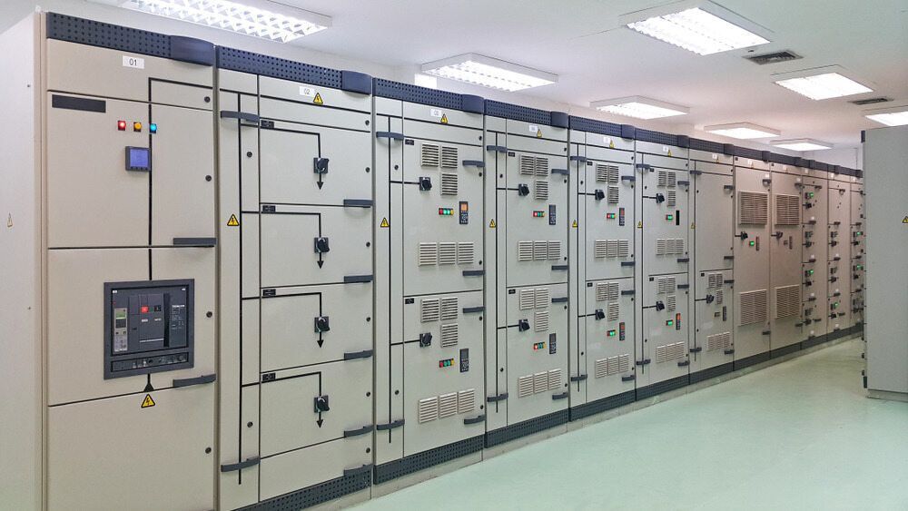 There Are a Lot of Electrical Cabinets in This Room — Aurablue Electric in Fullerton Cove, NSW