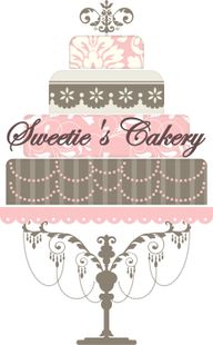 wedding cake tiered pink brown stand
