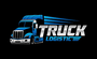A blue and green logo for bfp transport on a white background.