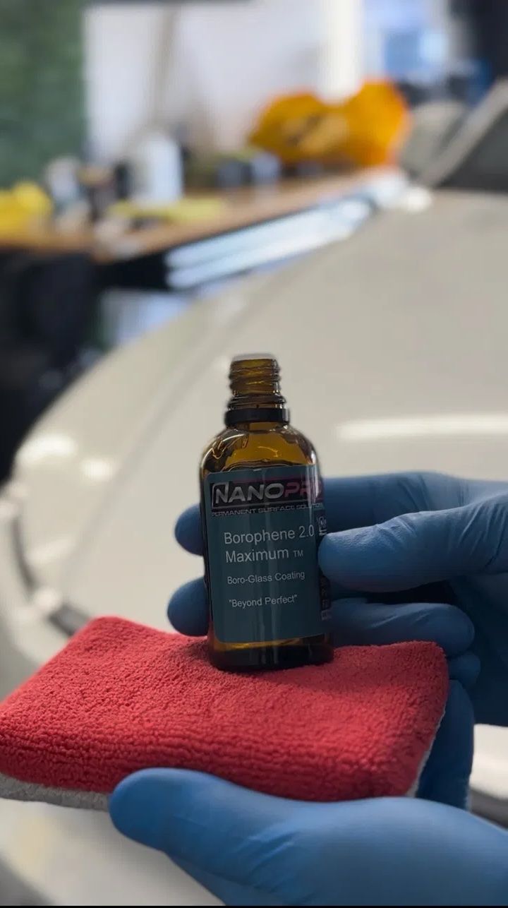 NanoPro Borophene 2.0 bottle Tesla ceramic coating Hawaii