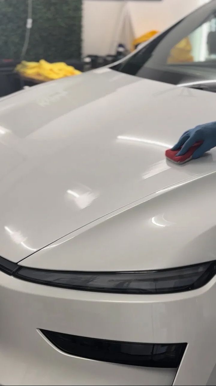 NanoPro Borophene ceramic coating application Tesla Hawaii