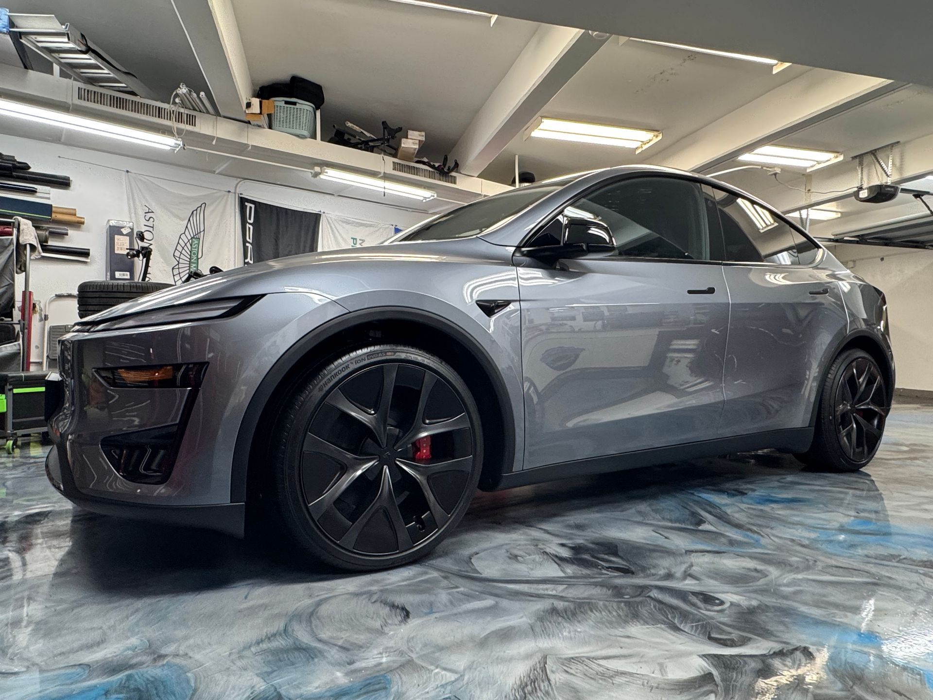 Paint protection film Hawaii — Tesla Model Y at Standard Paint Protection Honolulu Oahu