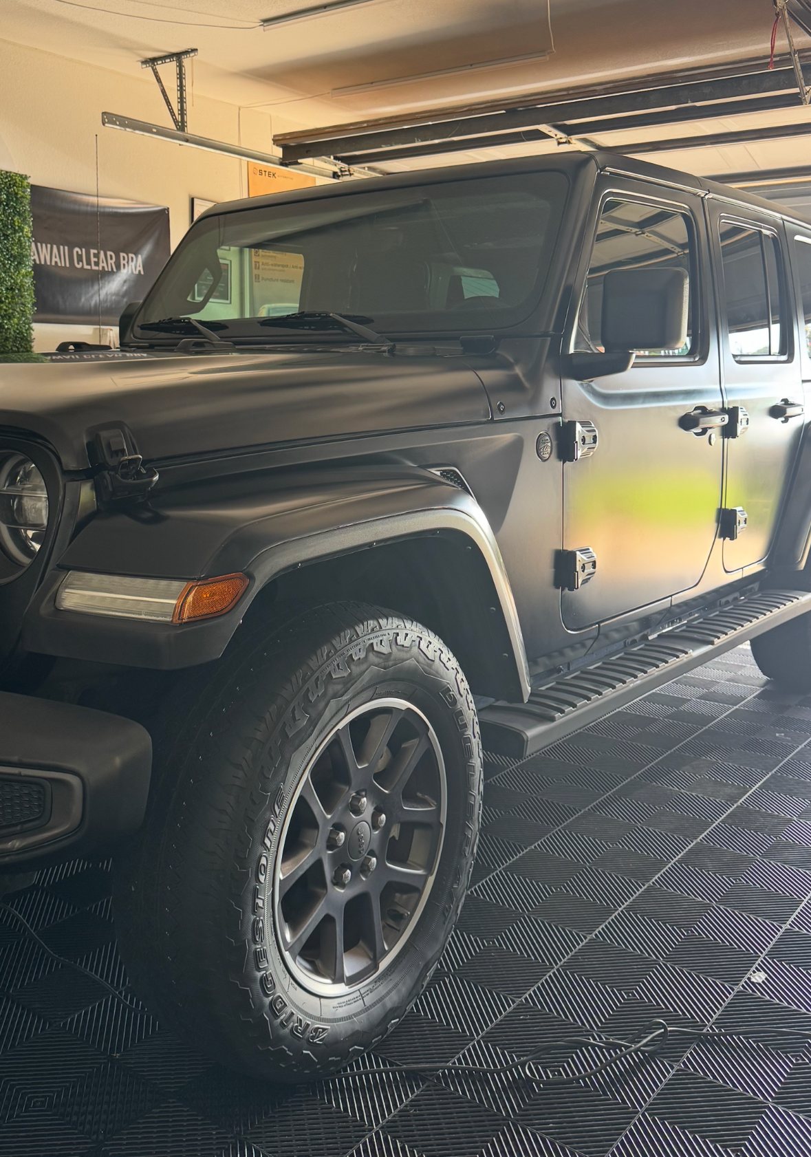 Jeep matte satin ceramic coating Ewa Beach Hawaii — Standard Paint Protection west side