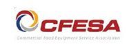 The logo for the cfesa commercial food equipment service association.
