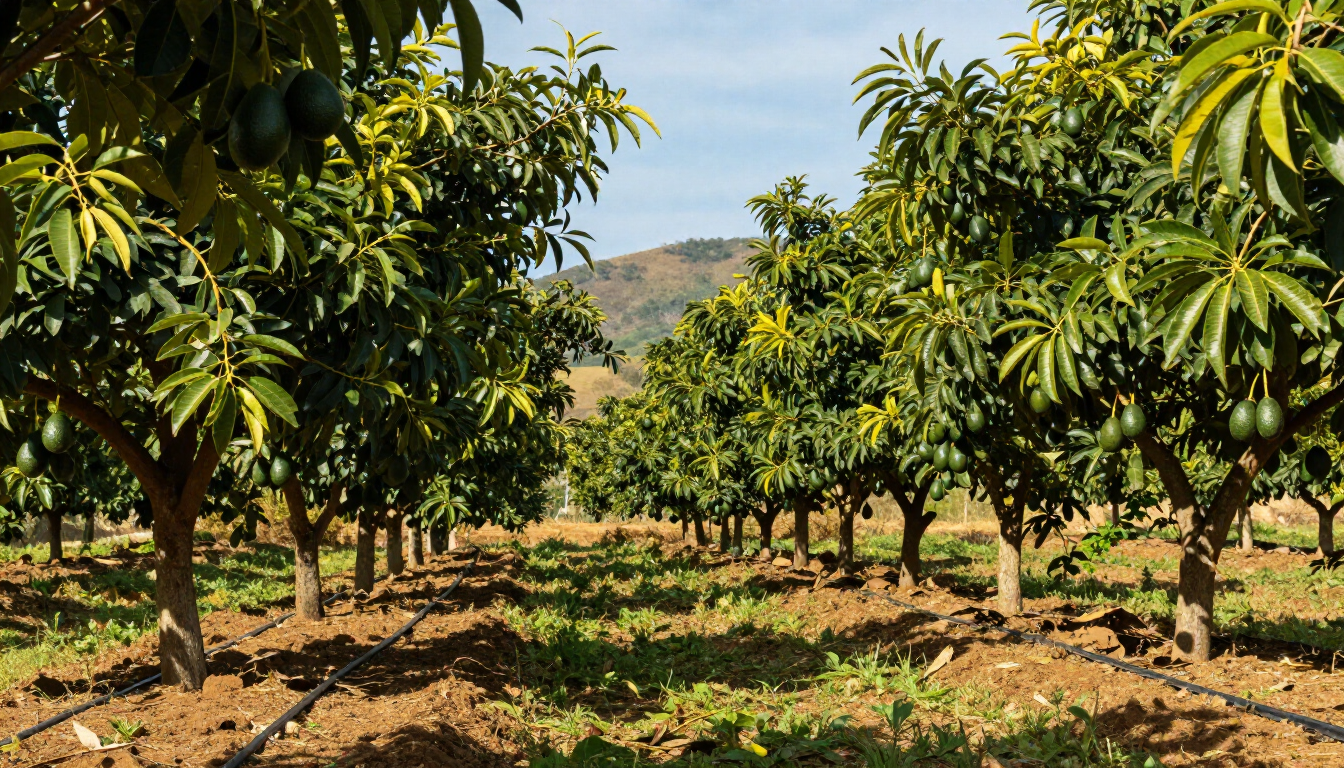 PlantaciĂ³n de aguacate Hass