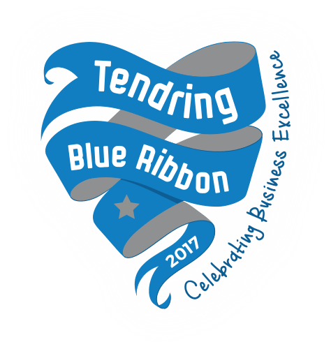 Trending Blue Ribbon logo