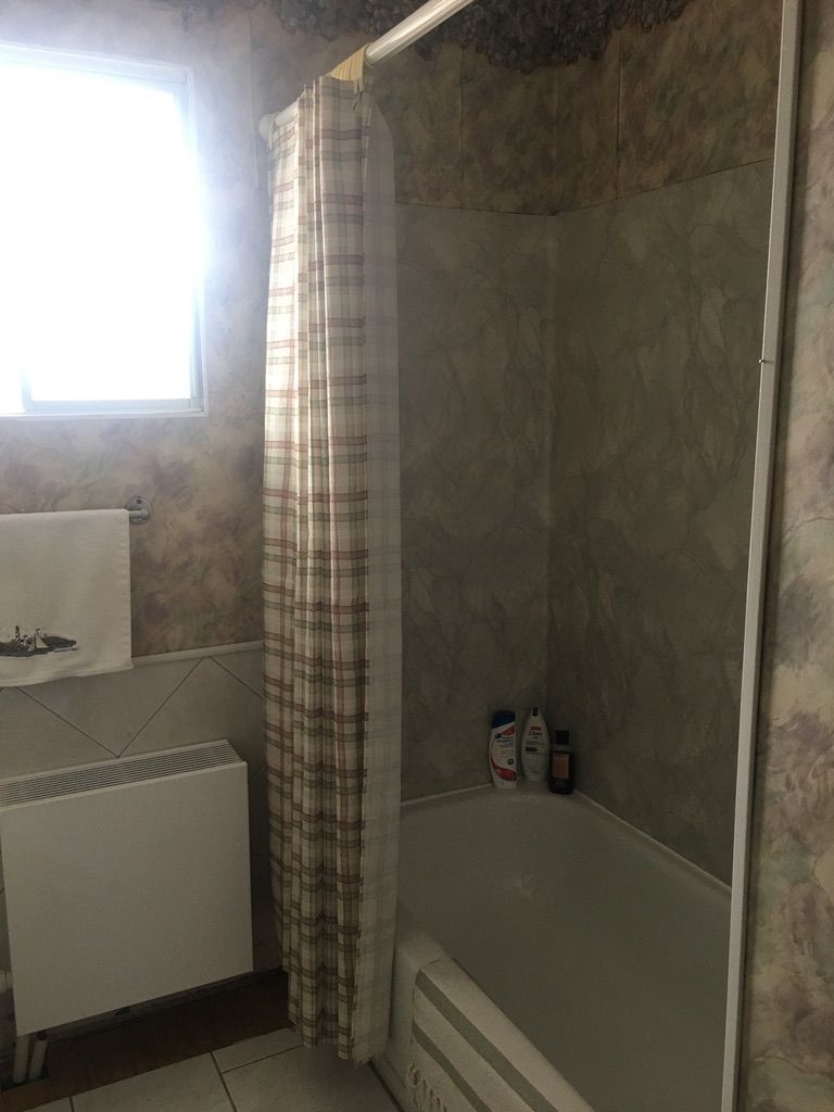 Bathroom before transformation