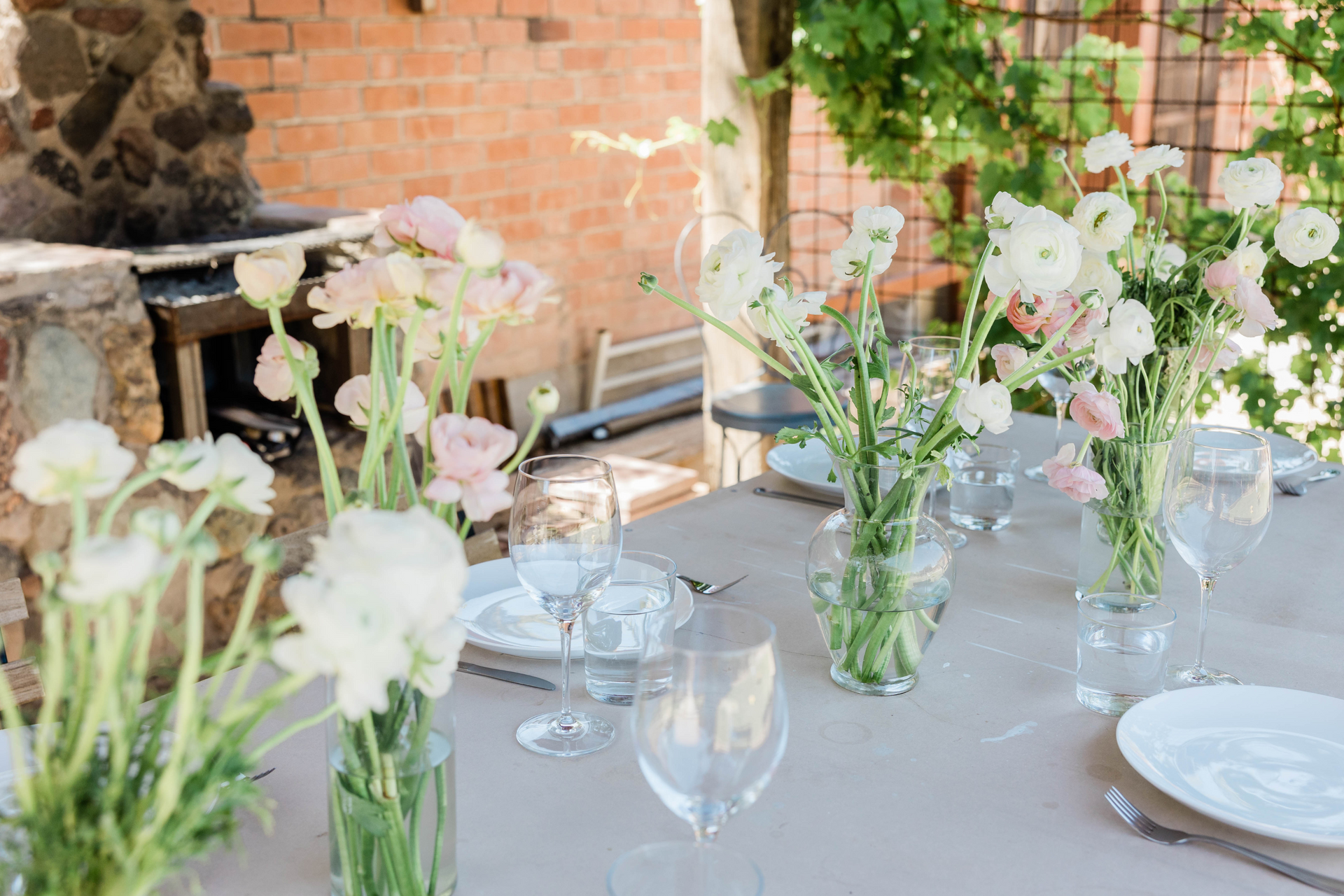 Layer textures like cotton, florals, and natural materials