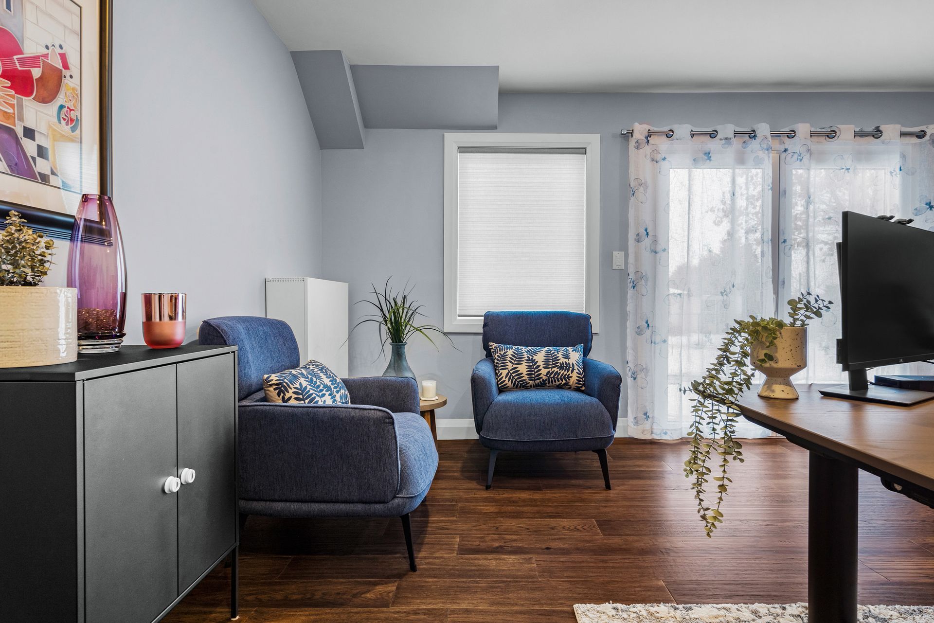 After photo of a workspace