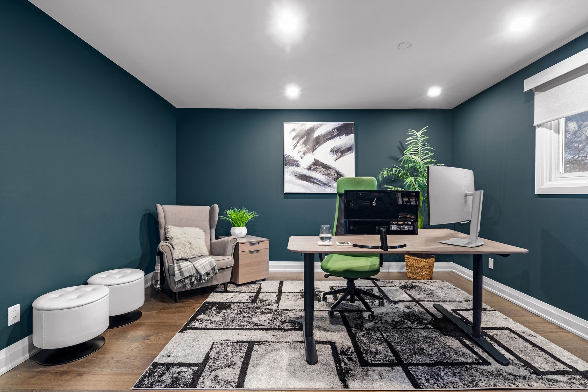 A home office designed for productivity