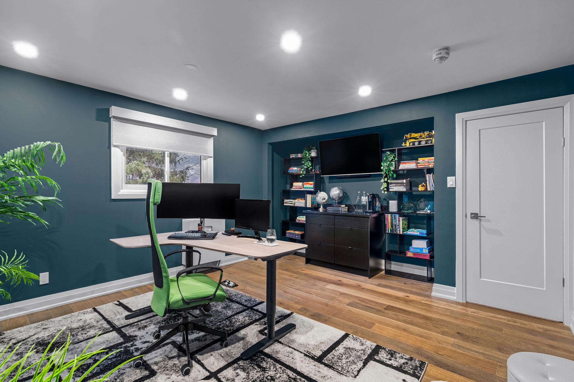 A home office designed for productivity