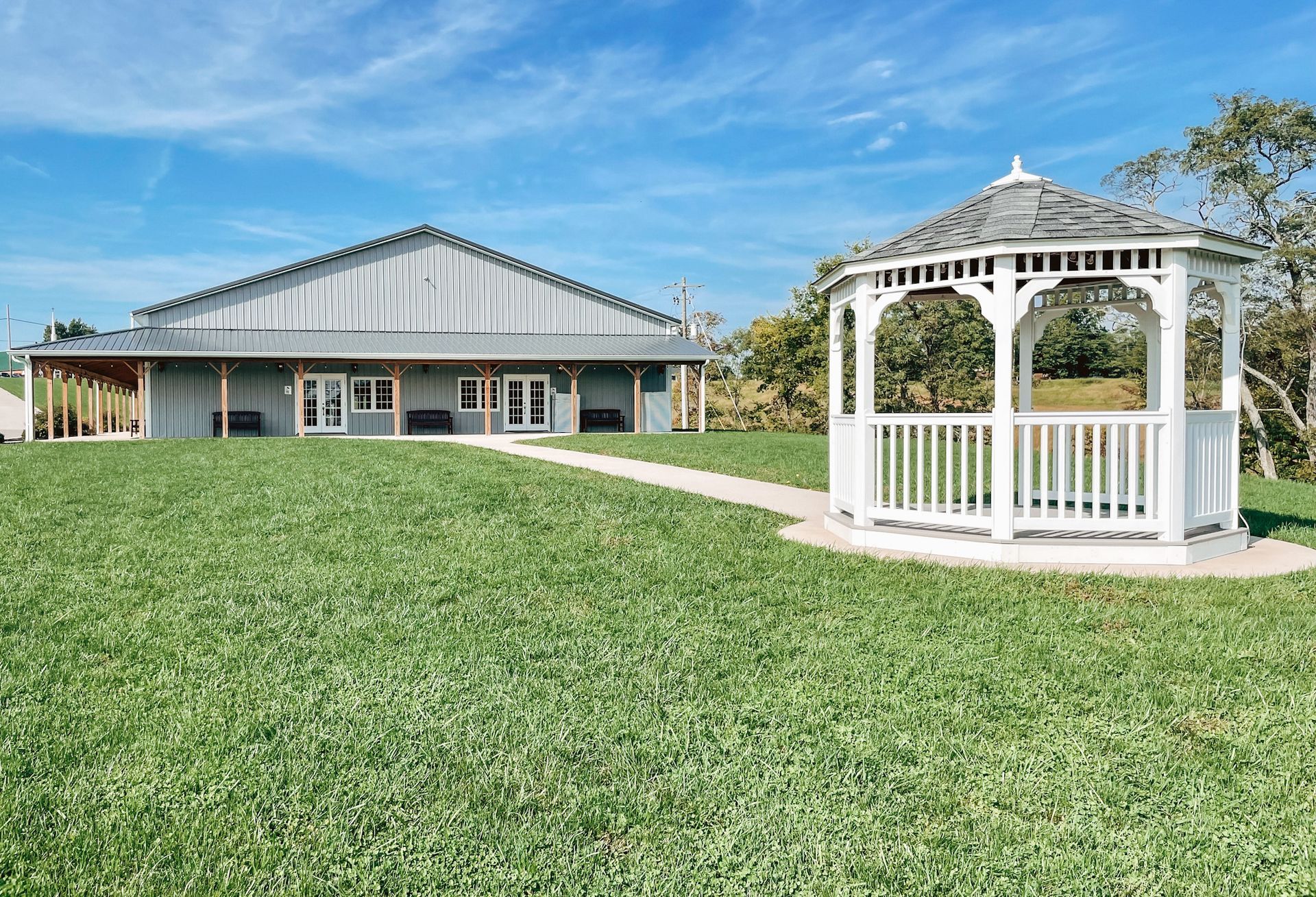 The Barn at Belle Hills site Redesign Creekmore Marketing