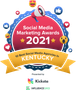 Social Media Marketing Awards 2021 badge, 