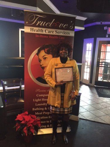 Woman With Certificate — Nashville TN — Trueloves Health Care Services