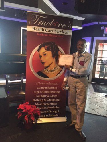 Man With Award — Nashville TN — Trueloves Health Care Services