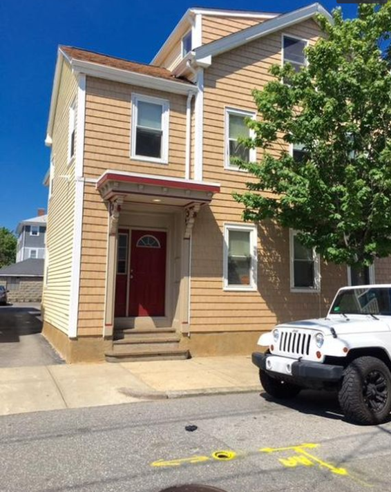 street view of building in downtown