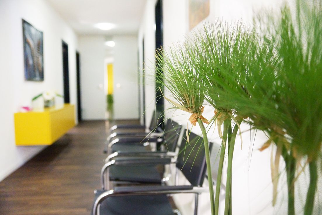 Wartebereich das augenzentrum Gutenbergstrasse