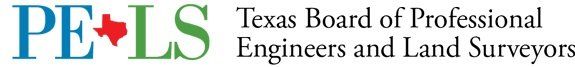 Image of Texas Board of Professional Engineers and Land Surveyors Logo