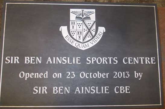 Granite and slate business plaques