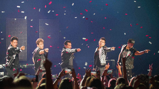 New Kids on the Block 80s baby music video still