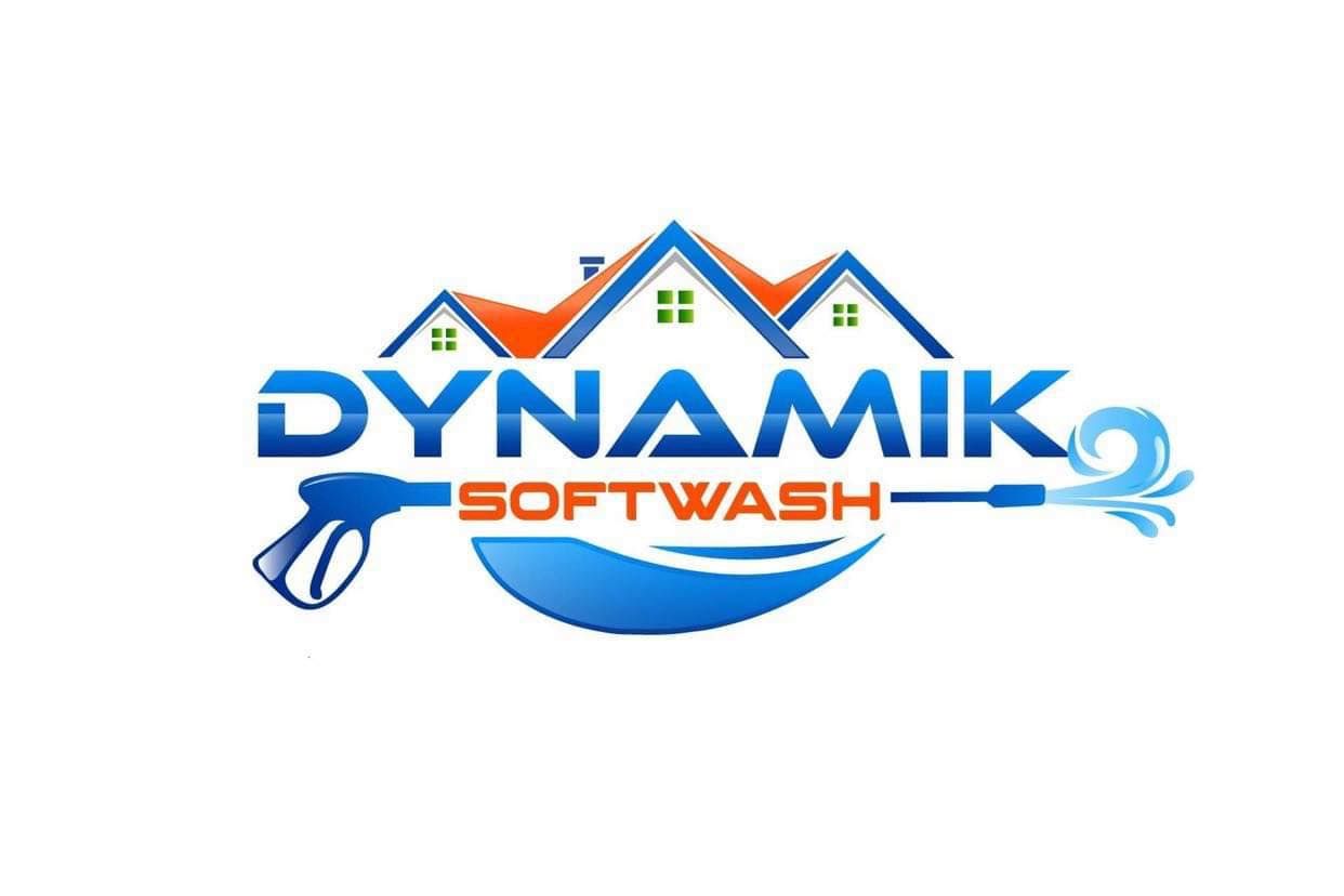 A logo for a company called dynamic softwash