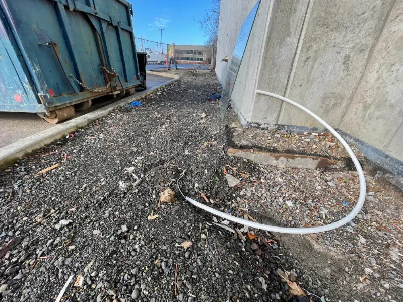 An aerial view of a residential area with a lot of buildings under construction in Vancouver, WA