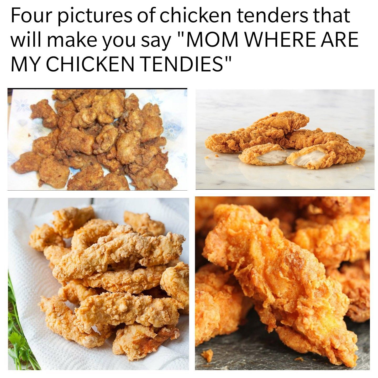 Mirage photo of chicken tenders