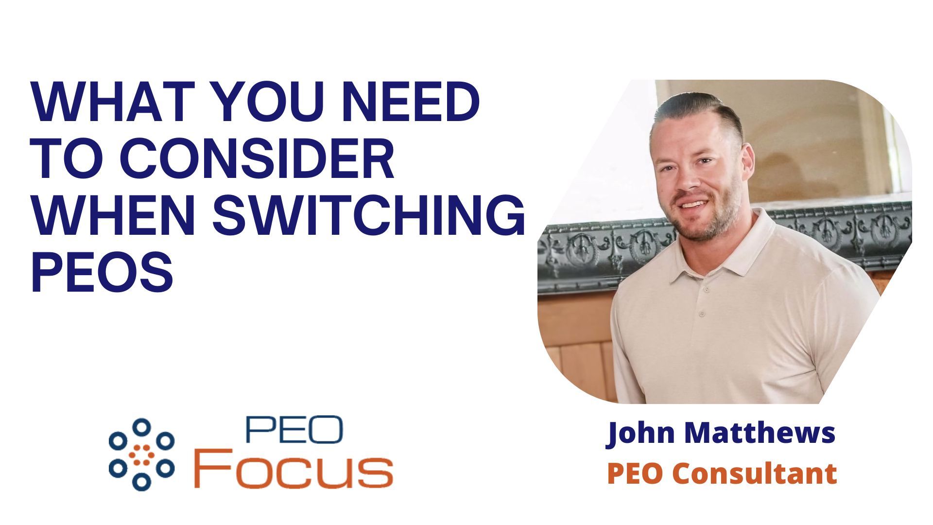 John Matthews PEO Consultant