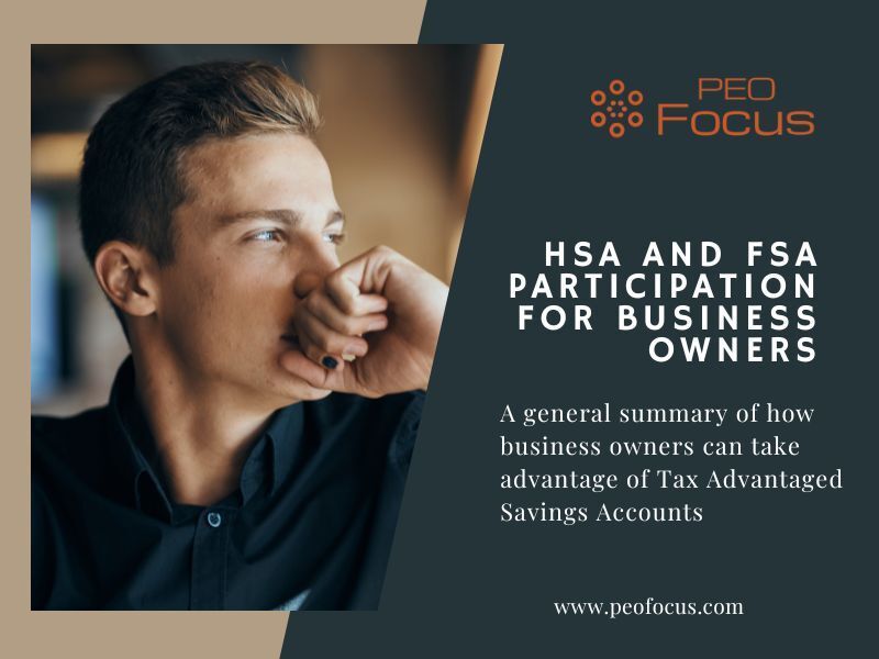 How Business Owners Can Contribute to HSA and FSA Accounts