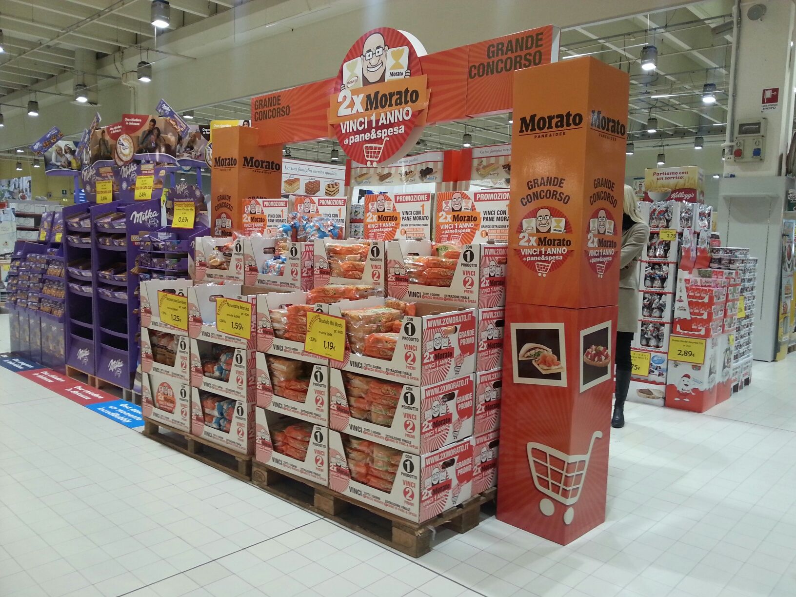 cartone promozionale panettoni