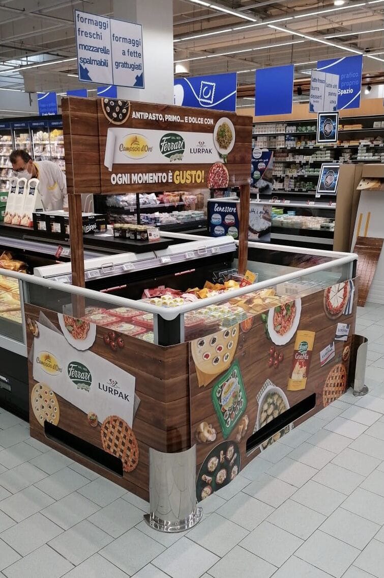cartone promozionale supermercato