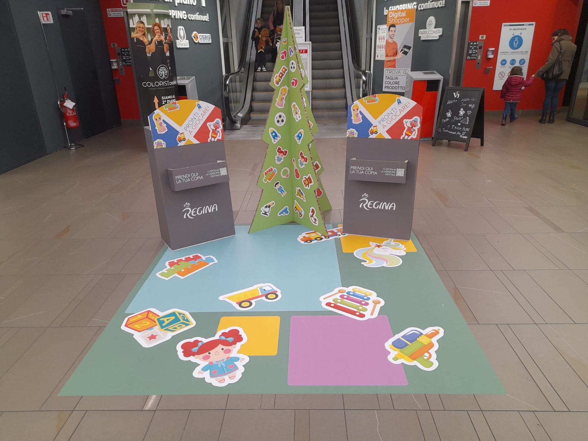 cartone promozionale  regina